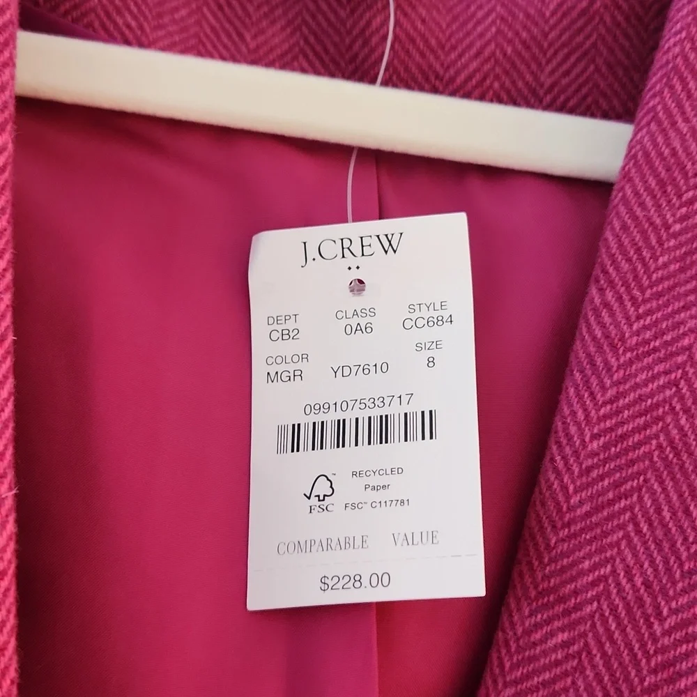 J. Crew Pink Blazer - Picture 4 of 7